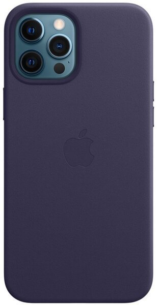 

Чехол Apple для iPhone 12 Pro Max Leather Case with MagSafe Deep Violet (MJYT3ZE/A)