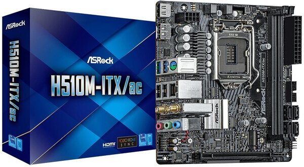 

Материнская плата ASRock H510M-ITX/AC (H510M-ITX/AC)