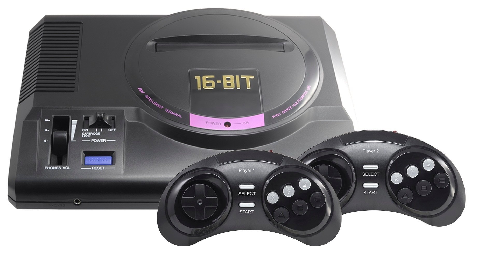

Игровая консоль Retro Genesis 16 bit HD Ultra (150 игр, 2 беспроводных джойстика) (ConSkDn70)