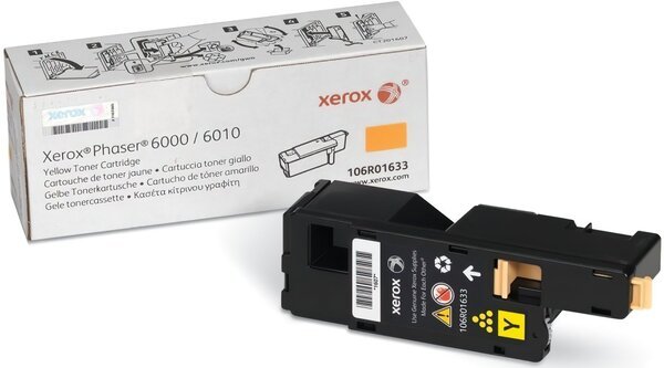 Акция на Тонер-картридж лазерный Xerox PH6000/6010N/WC6015 Yellow (106R01633) от MOYO