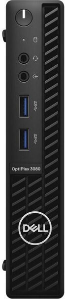 

Cистемный блок DELL OptiPlex 3080 MFF (N021O3080MFF_UBU)
