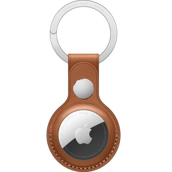 

Чехол Apple для AirTag Leather Key Ring Saddle Brown (MX4M2ZM/A)