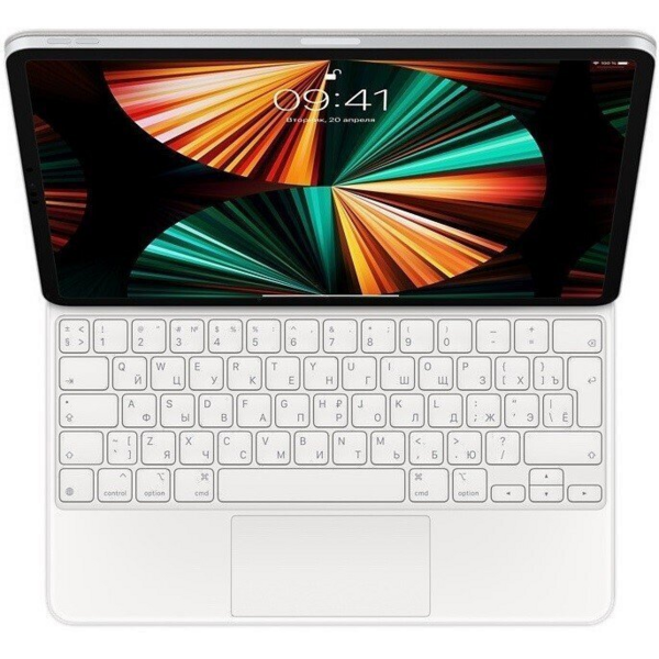 

Клавиатура Apple A2480 Magic Keyboard для iPad Pro 12.9" (5th generation) Russian White (MJQL3RS/A)