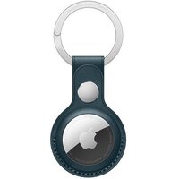 Чехол Apple для AirTag Leather Key Ring Baltic Blue (MHJ23ZM/A)