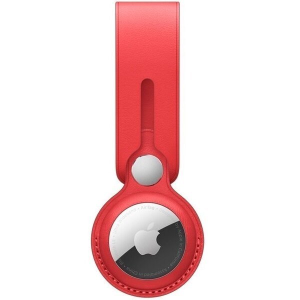 

Чехол Apple для AirTag Leather Loop (PRODUCT) RED (MK0V3ZM/A)