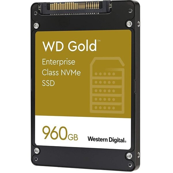 Акція на SSD накопитель WD U.2 NVMe 960GB Gold Enterprise (WDS960G1D0D) від MOYO