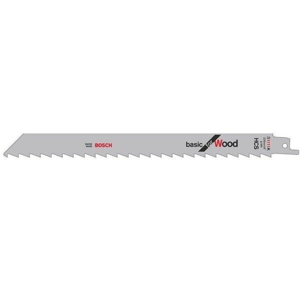 

Полотно пильное сабельное Bosch S 1111 K Basic for Wood, 2шт