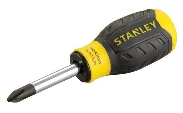 

Отвертка Stanley "Cushion Grip" крестовая "Philips" PH2x45мм