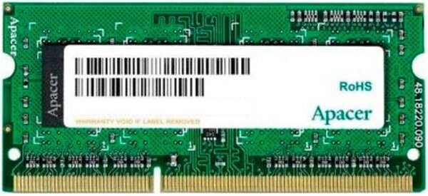 

Память для ПК APACER DDR3 1333 2GB (AS02GFA33C9QBGC)