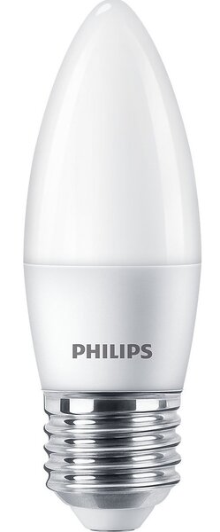 Акція на Лампа светодиодная Philips ESS LED Candle 6.5-75W E27 840 B35NDFR RCA (929002274907) від MOYO