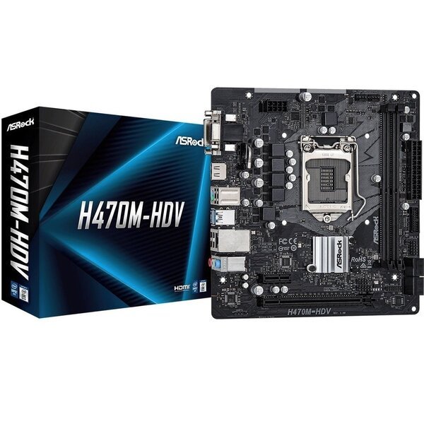 

Материнская плата ASRock H470M-HDV