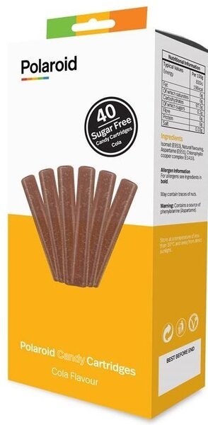 

Набор картриджей для 3D ручки Polaroid Candy pen, кола, коричневий ( 40 шт)