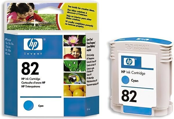 

Картридж струйный HP No. 82 DesignJ500/800 cyan (C4911A)