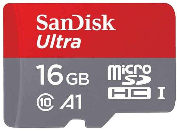 

Карта памяти SANDISK microSDHC 16GB Class 10 UHS-I R98MB/s Ultra (SDSQUAR-016G-GN6MN)