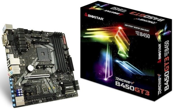 

Материнcкая плата Biostar B450MH sAM4 B450 (B450GT3)