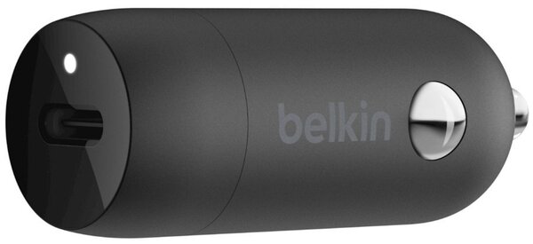 

Автомобильное ЗУ Belkin Car Charger 20W PD Car Charger (CCA003BTBK)