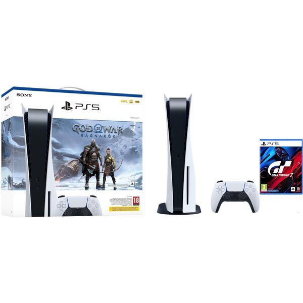 

PlayStation 5 (код на God of War Ragnarok) + Gran Turismo 7