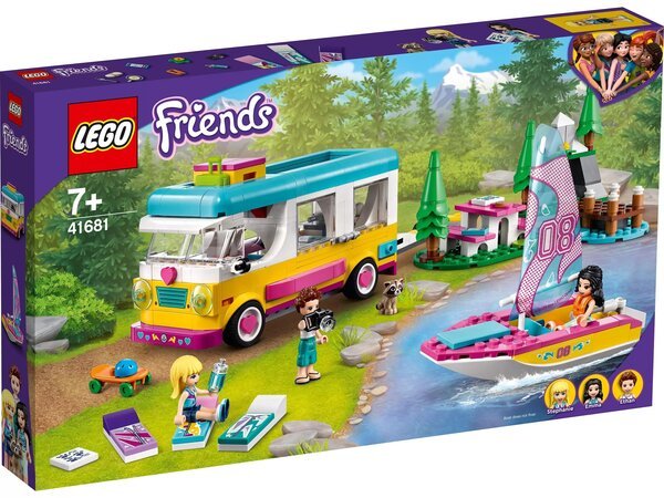 Акція на LEGO 41681 LEGO Friends Лесной дом на колесах и парусная лодка від MOYO