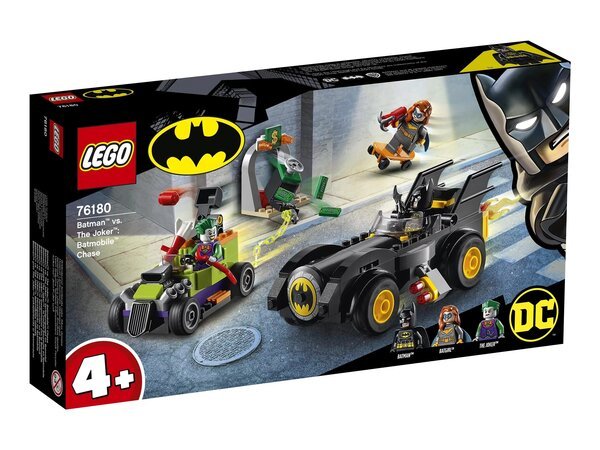 

Конструктор LEGO Batman Бэтмен против Джокера: погоня на Бэтмобиле 76180