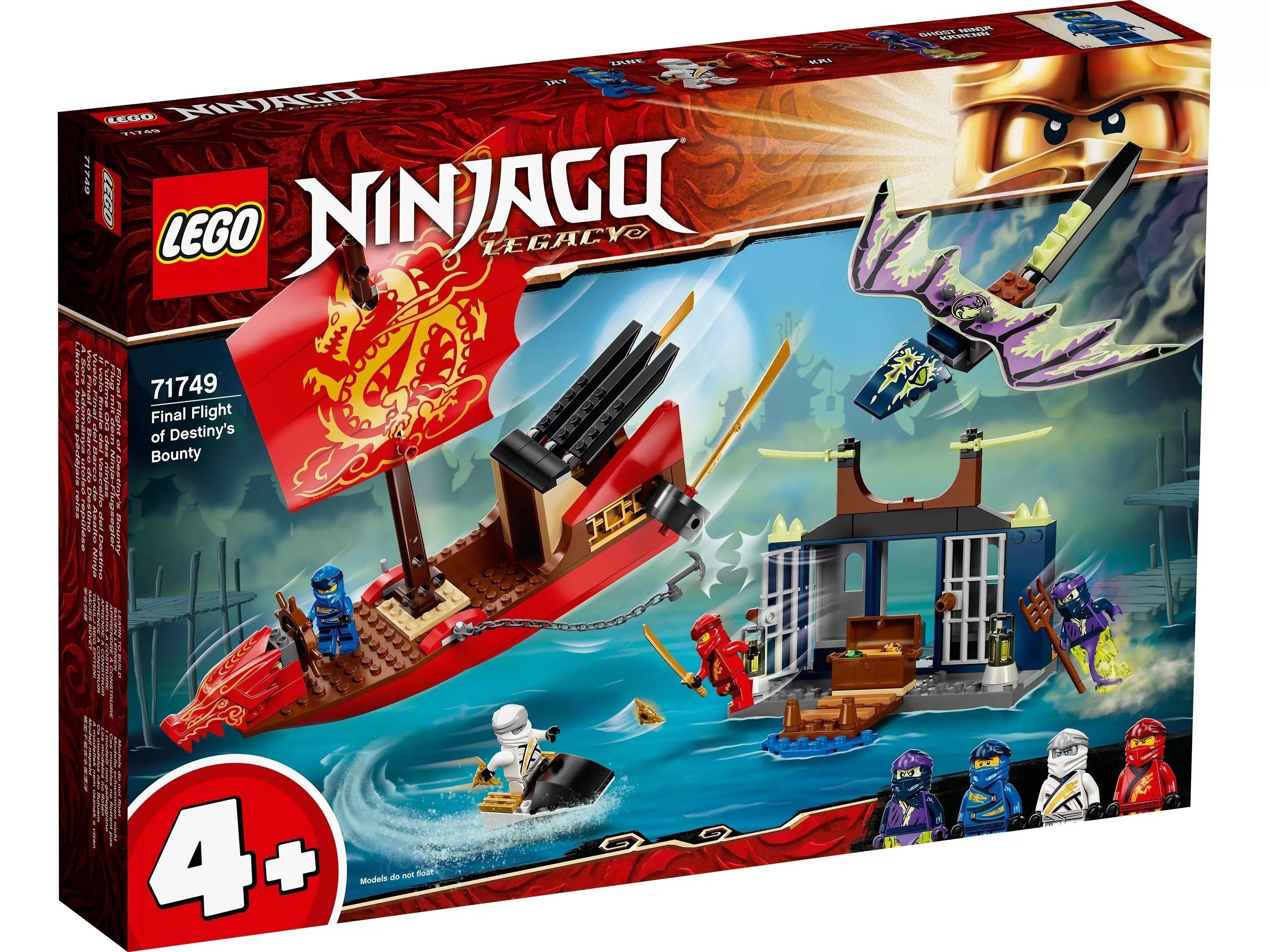 

LEGO 71749 Ninjago «Дар Судьбы». Решающая битва.