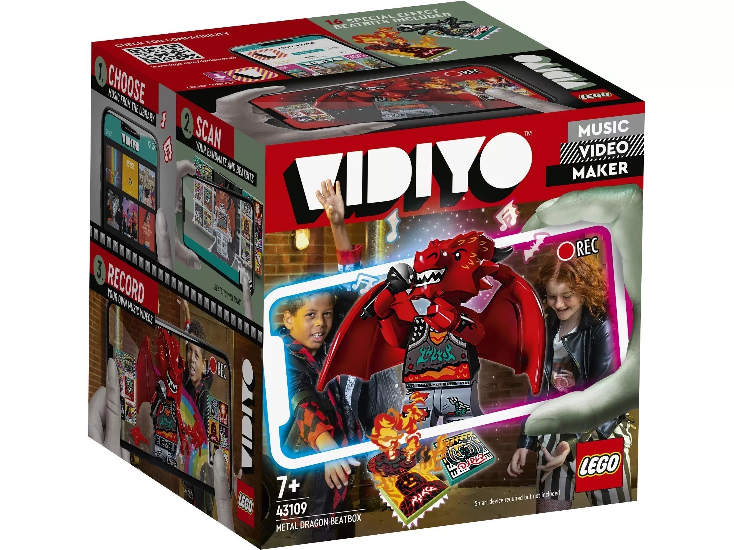 

LEGO 43109 VIDIYO Metal Dragon BeatBox (Битбокс Дракона-Металлиста)