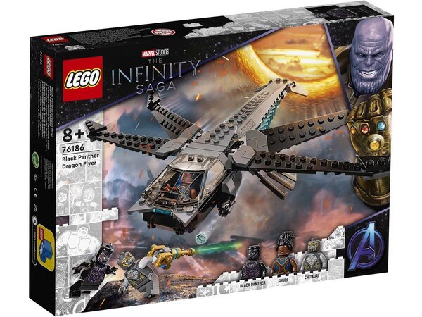 

Конструктор LEGO Super Heroes Корабль Чёрной Пантеры «Дракон» 76186