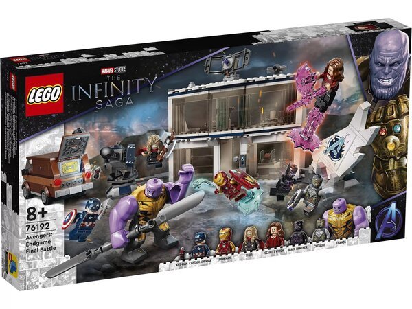 

Конструктор LEGO Marvel «Мстители: Финал» — решающая битва 76192