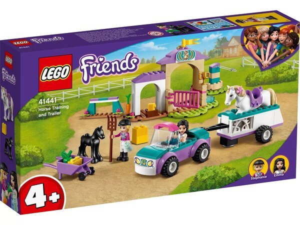 

Конструктор LEGO Friends Тренировка лошади и прицеп для перевозки 41441