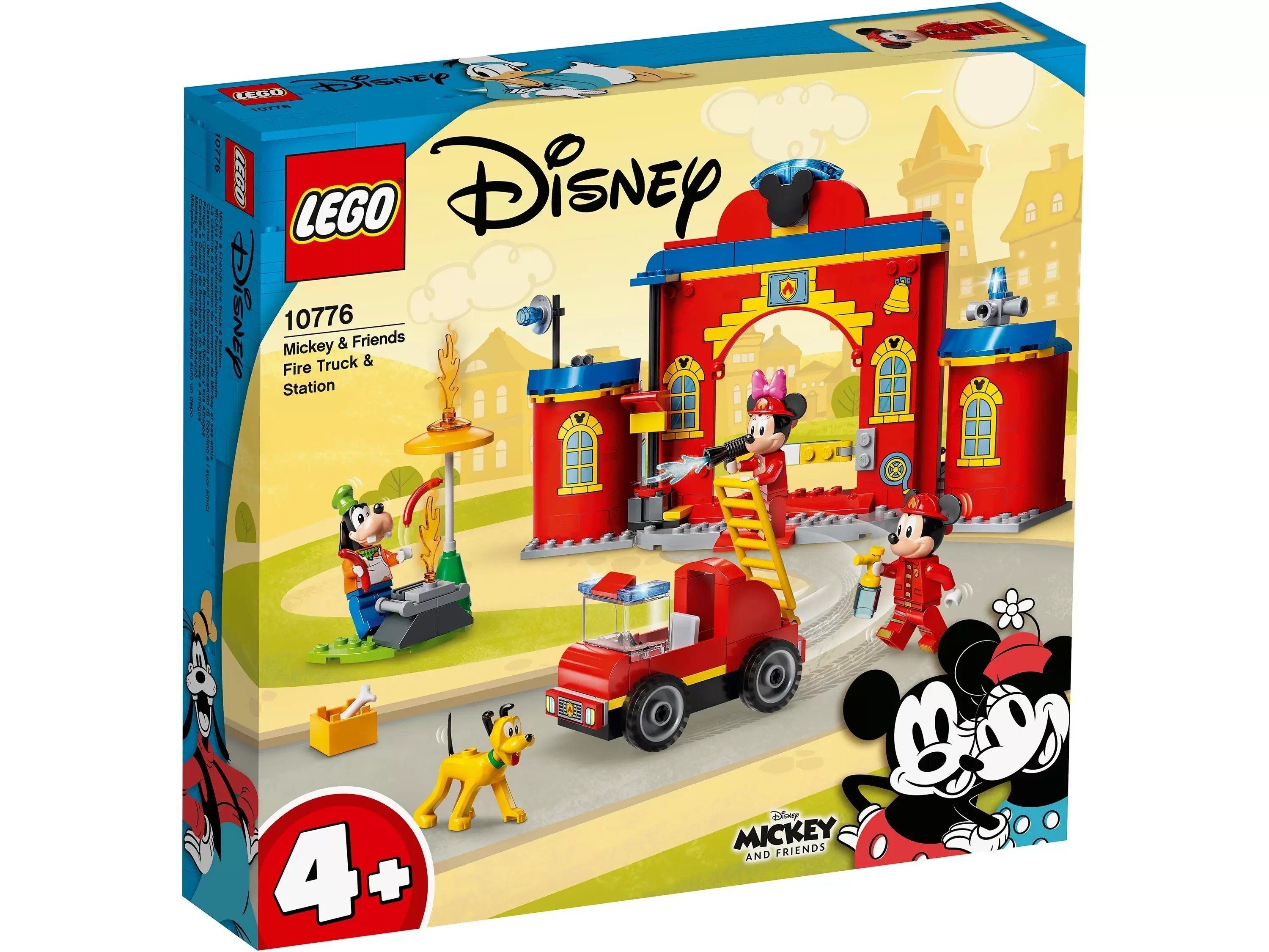 Акція на LEGO 10776 Mickey and Friends Пожарная часть и машина Микки и его друзей від MOYO