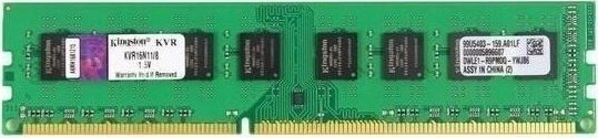 

Память для ПК Kingston DDR3 1600 4GB 1.5V (KVR16N11S8H/4WP)