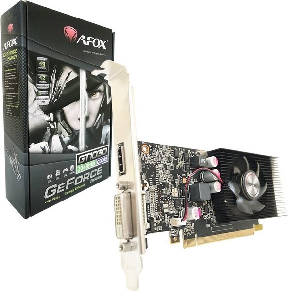Акция на Видеокарта AFOX GeForce GT1030 2GB GDDR5 (AF1030-2048D5L7) от MOYO