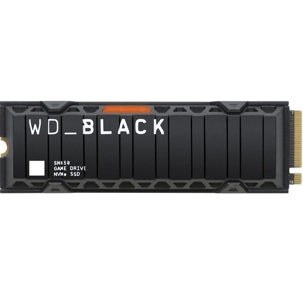 

SSD накопитель WD M.2 NVMe PCIe 3.0 4x 2TB SN850 Black 2280 + HC RGB (WDS200T1XHE)