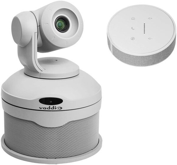 

Комплект с колонкой ВКС Vaddio ConferenceSHOT AV TableMIC White (999-99950-301W)