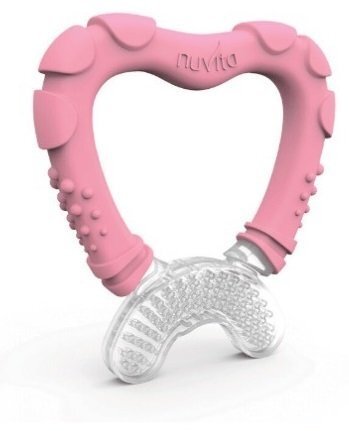 

Грызунок-прорезыватель Nuvita 4м+ розовый NV7006COOLPINK