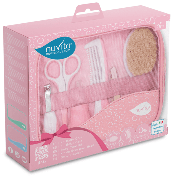 

Набор по уходу за ребенком Nuvita Большой 0м+ розовый NV1146PINK