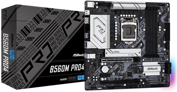 

Материнская плата ASRock B560M PRO4 (B560M_PRO4)