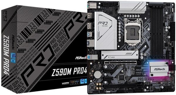 

Материнская плата ASRock Z590M PRO4 (Z590M_PRO4)