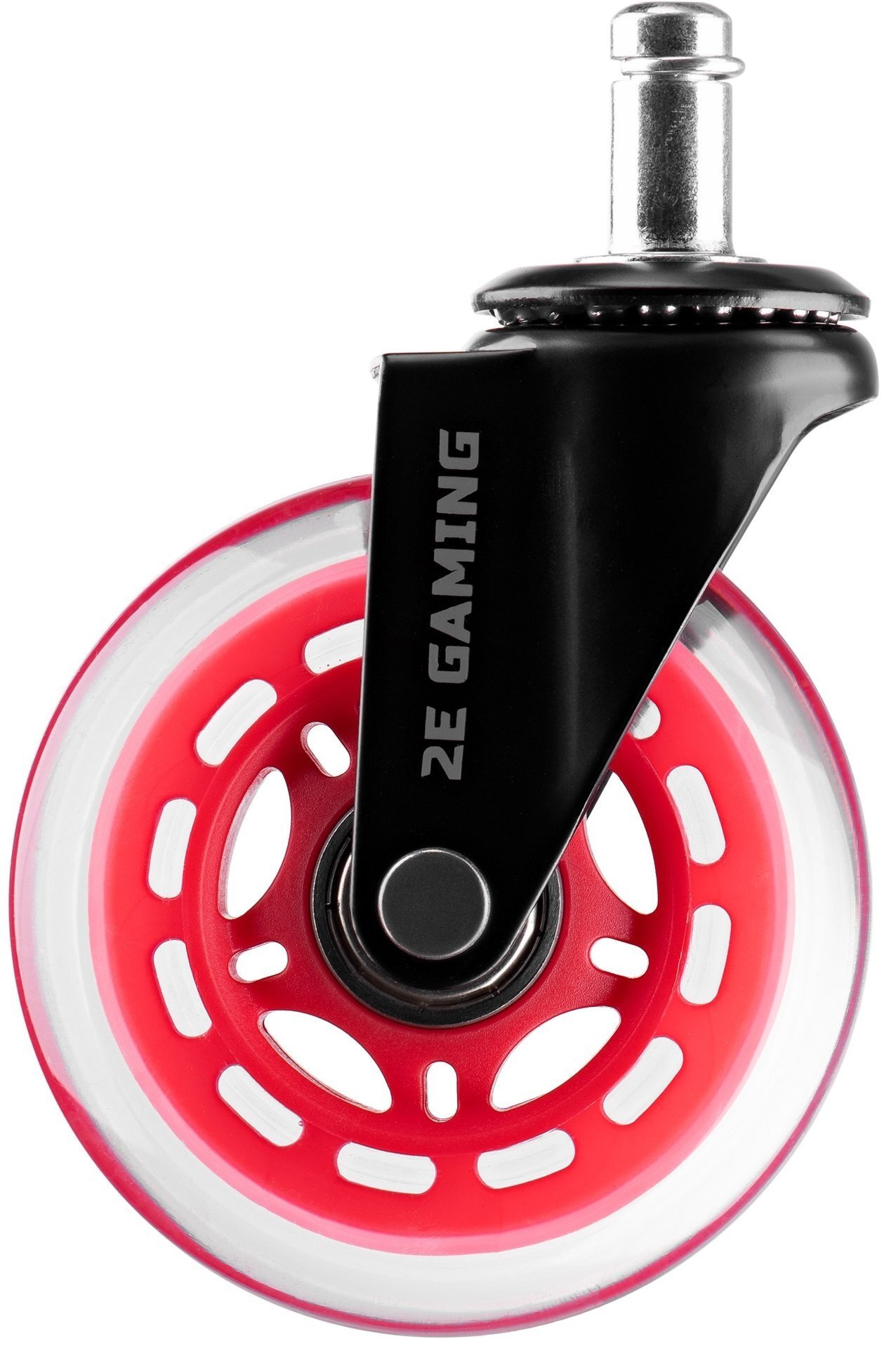 Акція на Комплект колес 2Е Gaming SPEED 76 мм (5 шт) Red від MOYO