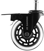 Комплект колес 2Е Gaming CONTROL 76 мм (5 шт) Clear