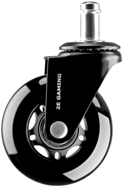 Акция на Комплект колес 2Е Gaming UNIVERSAL 64 мм (5 шт) Black от MOYO