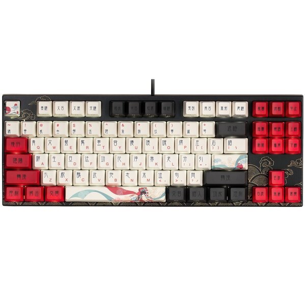 

Игровая клавиатура Varmilo VA87M Beijing Opera Cherry MX Brown EU (VA87MN2W/LL3DJ2PV)