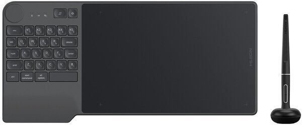 

Графический планшет Huion Inspiroy Keydial KD200 Bluetooth 5.0 Black (KD200_HUION)