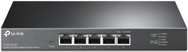 

Коммутатор TP-LINK TL-SG105-M2 5x2.5GE неуправляемый Метал. Корпус (TL-SG105-M2)