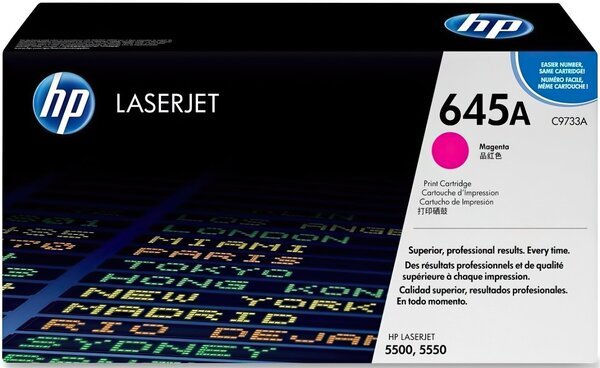 

Картридж лазерный HP CLJ5500 magenta (C9733A)