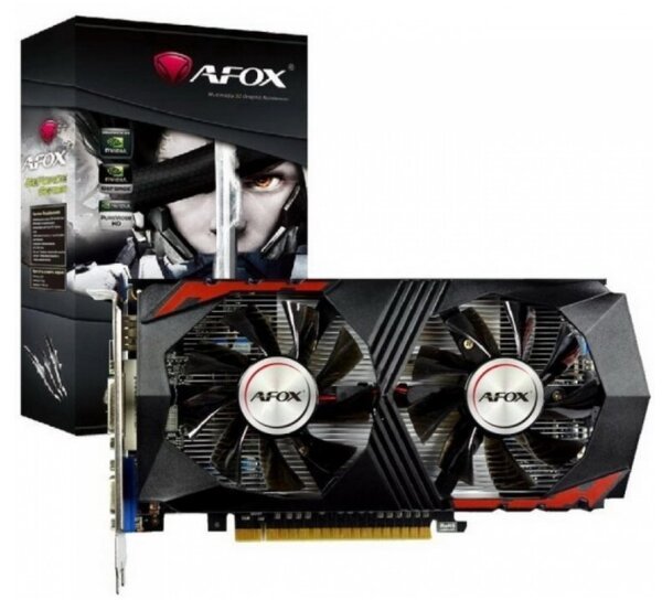 

Видеокарта AFOX GeForce GTX750Ti 2GB GDDR5 (AF750TI-2048D5H5-V9)