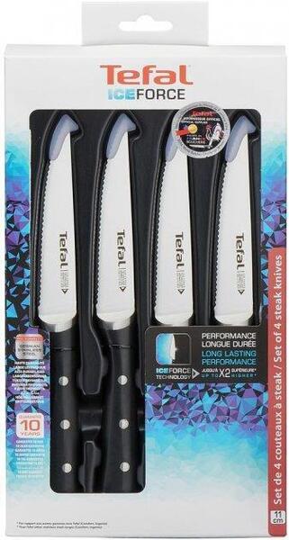 

Набор ножей для стейка Tefal Ice Force 11 см 4 предмета (K232S414)