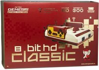 Ігрова консоль Retro Genesis 8 Bit HD Classic (300 ігор, 2 бездротові джойстики, HDMI кабель) (CONSKDN89)