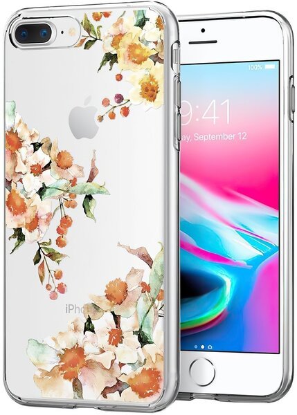 

Чехол Spigen для iPhone 8 Plus/7 Plus Liquid Crystal Aquarelle Primrose (055CS22784)