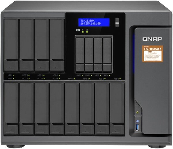 

Сетевое хранилище QNAP TS-1635AX-8G (10GbE)
