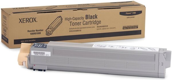 

Тонер-картридж лазерный Xerox PH7400 Black,Max (106R01080)